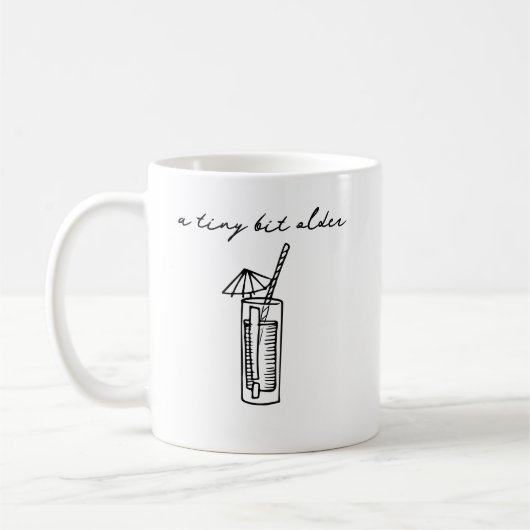 Ein bisschen älter kaffeetasse (Links)