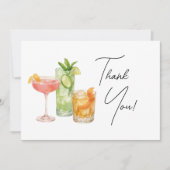 Ein bisschen älter Martini Danke Karte (Vorderseite)