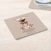 Ein bisschen älter Martini Espresso Brauner Bogen 