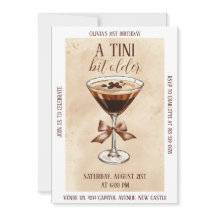 Ein bisschen älterer Espresso Martini Geburtstagsf