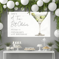 Ein bisschen älterer Martini Geburtstags-Party-Wil