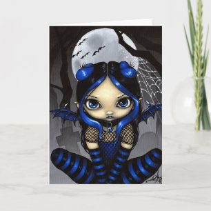 "Ein bisschen Batty"-Grußkarte Karte