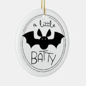 Ein bisschen Batty Keramikornament (Rechts)