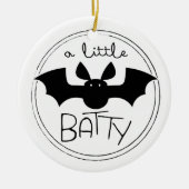 Ein bisschen Batty Keramikornament (Vorne)