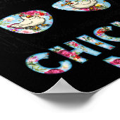 Ein bisschen beschäftigt als Hühner-Mama Neue Mama Poster (Ecke)