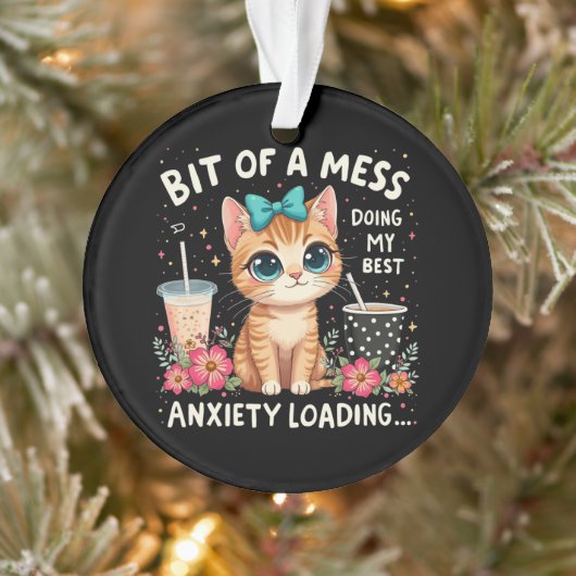 Ein bisschen Chaos, mein bestes Gefühl der Angst Ornament (Baum)