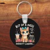 Ein bisschen Chaos, mein bestes Gefühl der Angst Schlüsselanhänger (Vorderseite)