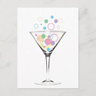 Ein bisschen der Bubbly Postkarte