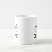 Ein bisschen dramatisch kaffeetasse (Mittel)
