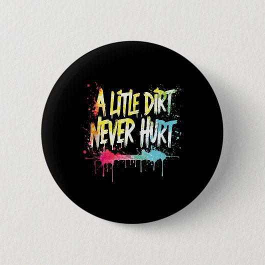 Ein bisschen Dreck schadet nie V1 Mudder Trail Run Button (Vorderseite)