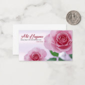 "Ein bisschen Duft" Inspiration Zitat Mitteilungskarte (Vorderseite/Rückseite Beispiel)