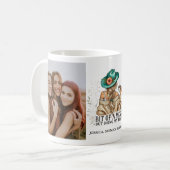 "Ein bisschen Durcheinander, aber mein Bestes tun" Kaffeetasse (Vorderseite Links)