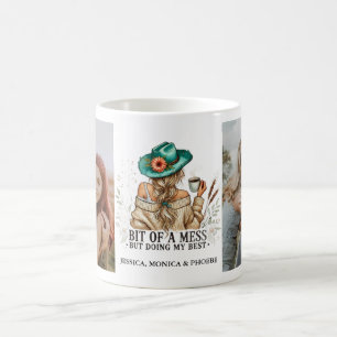 "Ein bisschen Durcheinander, aber mein Bestes tun" Kaffeetasse