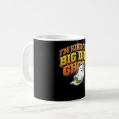 Ein bisschen ein großer Dill-Geist Halloween Kaffeetasse (Vorderseite Links)