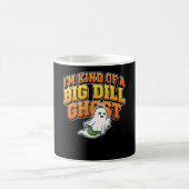 Ein bisschen ein großer Dill-Geist Halloween Kaffeetasse (Mittel)
