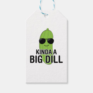 Ein bisschen ein großer Dill Geschenkanhänger