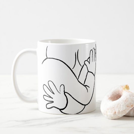 Ein bisschen Empathy Classic Tasse (Mit Donut)