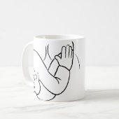 Ein bisschen Empathy Classic Tasse (Vorderseite Links)