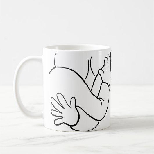 Ein bisschen Empathy Classic Tasse (Links)
