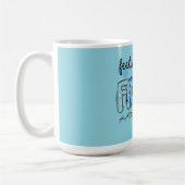 Ein bisschen frostig fühlen kaffeetasse (Links)