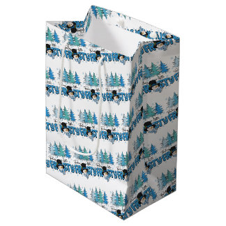 Ein bisschen frostiger Schneemann Mittlere Geschenktüte