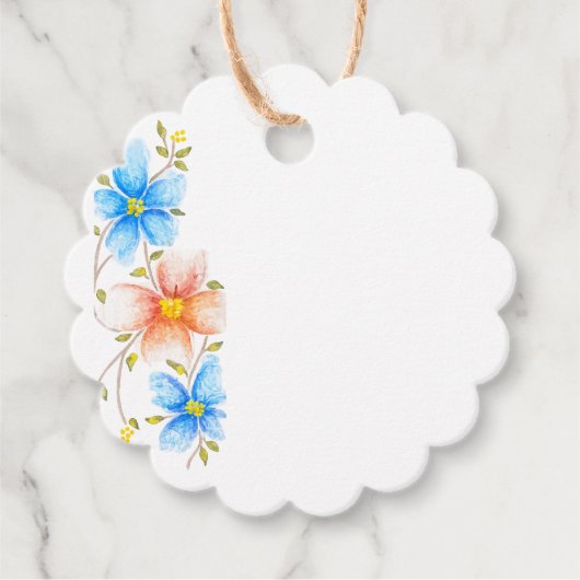 Ein bisschen Frühling Geschenkanhänger (Vorderseite)