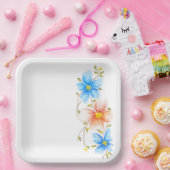Ein bisschen Frühling Pappteller (Party)