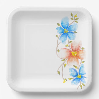 Ein bisschen Frühling Pappteller