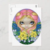 "Ein bisschen Frühling" Postkarte (Vorne/Hinten)