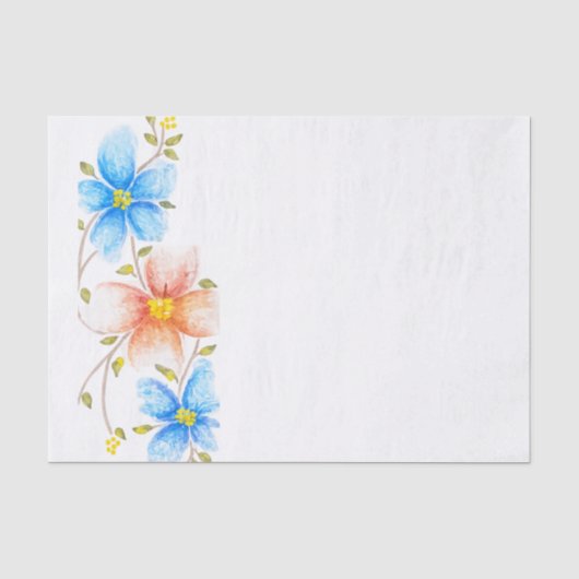 Ein bisschen Frühling Seidenpapier (Vorderseite)