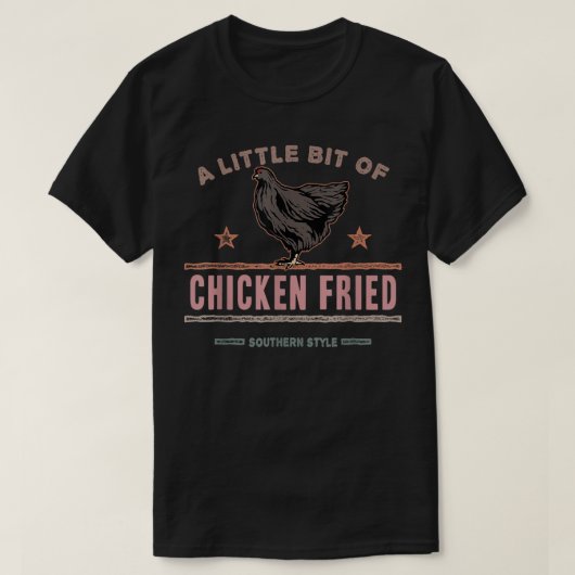 Ein bisschen gefrierfrittiertes Südliches Fast Foo T-Shirt (Design vorne)