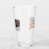 Ein bisschen gekochtes Trinkglas Glas (Links)