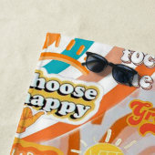 Ein bisschen Glück Strandtuch (Beispiel)