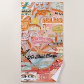 Ein bisschen Glück Strandtuch (Vorderseite)