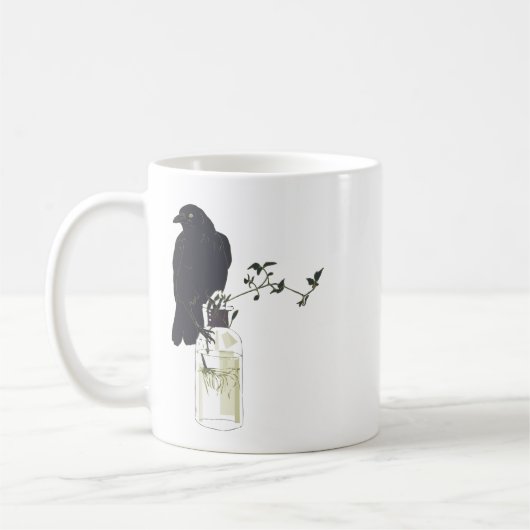 Ein bisschen gotisch zu Halloween Kaffeetasse (Links)