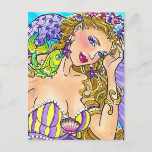 Ein bisschen Hilfe Postkarte