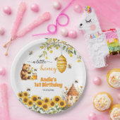 Ein bisschen Honig jedes Jahr zum Geburtstag Pappteller (Party)