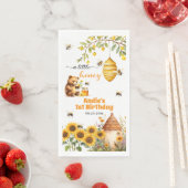 Ein bisschen Honig jedes Jahr zum Geburtstag Serviette (Beispiel)