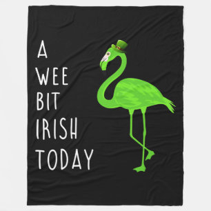 Ein bisschen irisch heute St. Patty's Day Flamin Fleecedecke