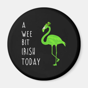 Ein bisschen irisch heute St. Patty's Day Flamin Magnet