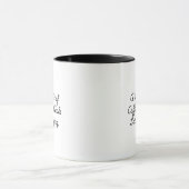 Ein bisschen Kaffee, eine Menge Kopplung Tasse (Zentrum)
