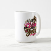 Ein bisschen klassisch, ein bisschen wild Leoparde Kaffeetasse (VorderseiteRechts)