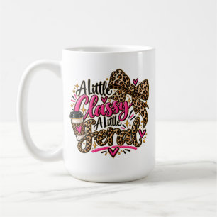Ein bisschen klassisch, ein bisschen wild Leoparde Kaffeetasse