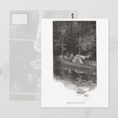 Ein bisschen lesen postkarte (Vorne/Hinten)