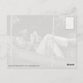 Ein bisschen lesen postkarte (Rückseite)