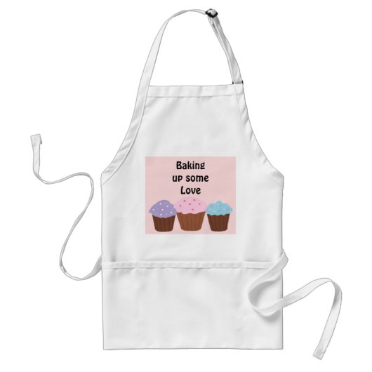 Ein bisschen Liebe backen Schürze (Vorne)