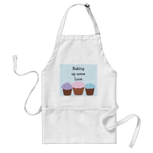 Ein bisschen Liebe backen Schürze (Vorne)