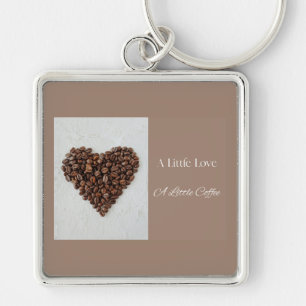 Ein bisschen Liebe Ein bisschen Kaffee, Geschenk f Schlüsselanhänger
