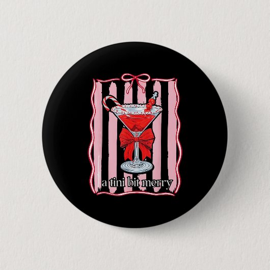 Ein bisschen lustig fröhlich für Männer Frauen Button (Vorderseite)
