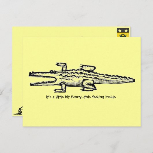 ein bisschen lustig postkarte (Vorne/Hinten)